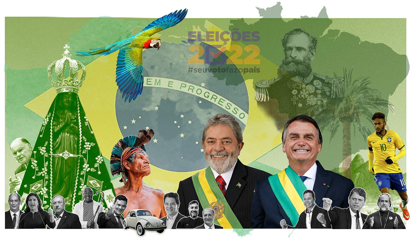Ilustração para o jornal Diário de Notícias sobre as eleições no Brasil (Illustration for the newspaper Diário de Notícias about the elections in Brazil)